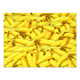 Bananen Foto Afdruk