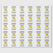 Bananen Fruit Grappige Bananen Cadeaupapier (Vlak)