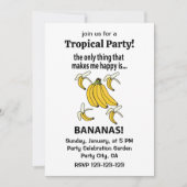 Bananen Fruit Grappige Bananen Kaart (Voorkant)