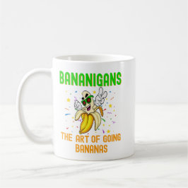 Bananen gaan bananen, grappige koele banaan koffiemok