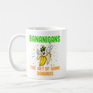 Bananen gaan bananen, grappige koele banaan koffiemok