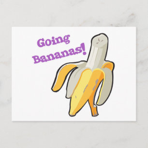 bananen gaan ! briefkaart