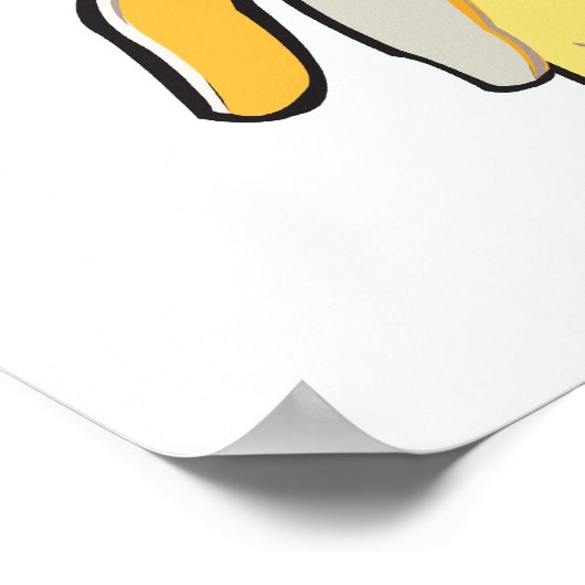 bananen gaan ! poster (Hoek)