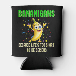 Bananen, Go Bananas, humoristische feestvrucht Blikjeskoeler