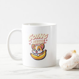 Bananen Grappig Schattigee Corgi Koffiemok