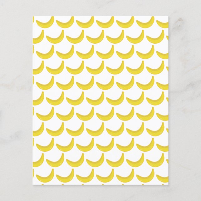 Bananen grillig scrapbooking papier (Voorkant)