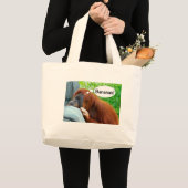 Bananen! Grote Tote Bag (Voorkant (product))