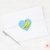 Bananen Hart Sticker (Envelop)