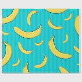 Bananen Illustratie Cadeaupapier (Vlak)