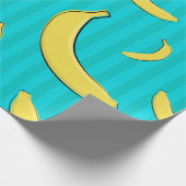 Bananen Illustratie Cadeaupapier (Hoek)