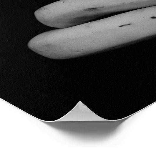 Bananen in Liefde, prachtig uniek, eenduidig vun Poster (Hoek)