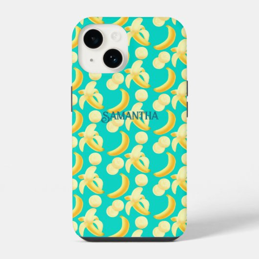 Bananen iPhone Hoesje (Achterkant)