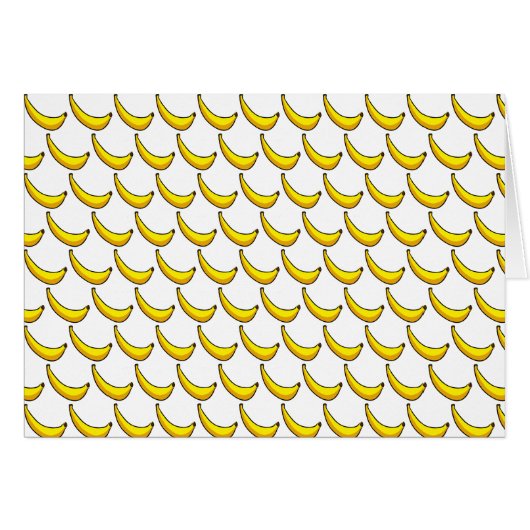 Bananen Kaart (Voorkant Horizontaal)