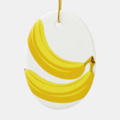 Bananen Keramisch Ornament (Voorkant)