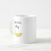 Bananen Klassieke Mok (Voorkant links)