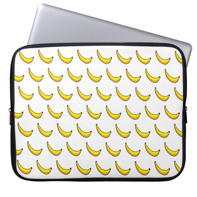 Bananen Laptop Sleeve (Voorkant)
