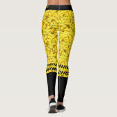 Bananen Leggings (Achterkant)