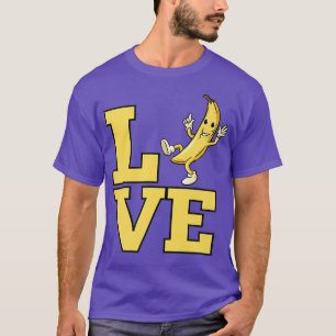 Bananen Liefde Voor Bananen Fruit Liefhebber Grapp T-shirt