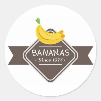 BANANEN LOGO STICKER