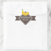 BANANEN LOGO STICKER (Tas)