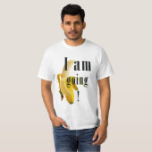 Bananen met afbeelding van bananen t-shirt (Voorkant volledig)