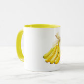 Bananen Met Een Strik Mok (Voorkant links)