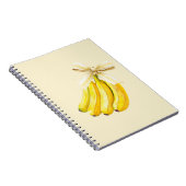 Bananen Met Een Strik Notitieboek (Rechterzijde)