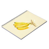 Bananen Met Een Strik Notitieboek (Linkerzijde)