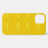 bananen, naadloos patroon met bananen, voedselrugg Case-Mate iPhone case (Achterkant (horizontaal))