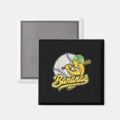 Bananen Nickname Gepersonaliseerde Achternaam Kled Magneet (Voorkant / Achterkant)