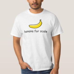 bananen op schaal t-shirt