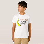 Bananen over Daideo T-shirt (Voorkant volledig)