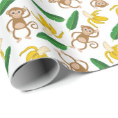 Bananen over jou cadeaupapier (Rol Hoek)