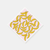 Bananen Papieren servetten (Hoek)