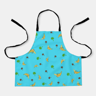Bananen patroon schort