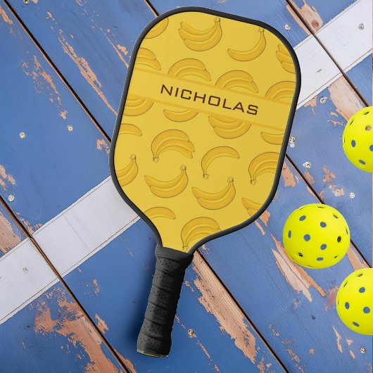 Bananen Pickleball Paddle met Naam