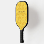Bananen Pickleball Paddle met Naam (Links)