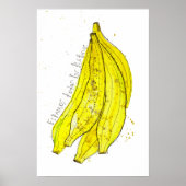 Bananen Poster (Voorkant)