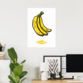 Bananen Poster (Thuiskantoor)