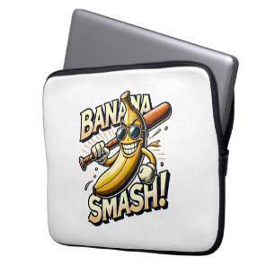 Bananen Power-Up Laptop Sleeve