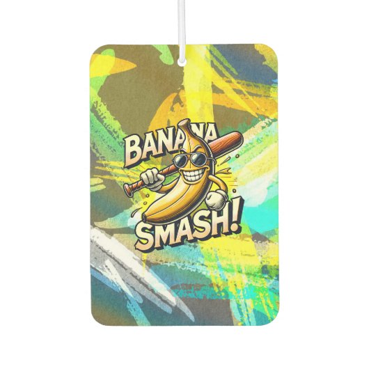 Bananen Power-Up Luchtverfrisser (Voorkant)