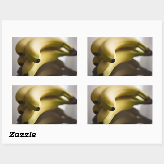 Bananen Rechthoekige Sticker (Vel)