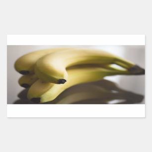 Bananen Rechthoekige Sticker