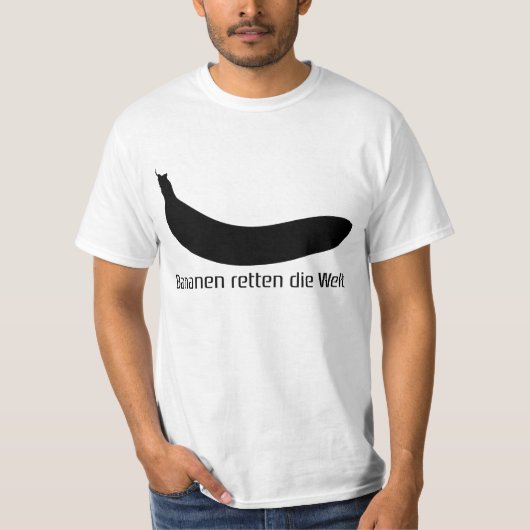 Bananen retten die Welt T-Shirt (Voorkant)