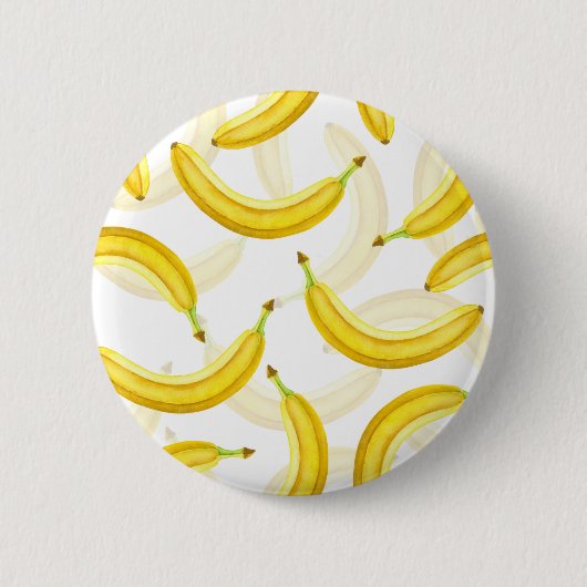 Bananen Ronde Button 5,7 Cm (Voorkant)