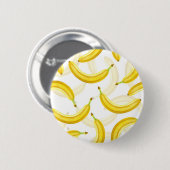 Bananen Ronde Button 5,7 Cm (Voorkant /achterkant)