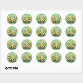 Bananen Ronde Sticker (Vel)