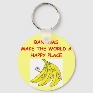 bananen sleutelhanger