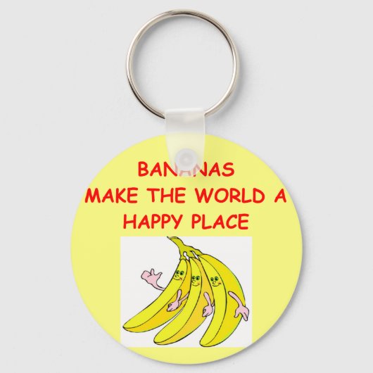 bananen sleutelhanger (Voorkant)