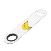 Bananen Speed Flessenopener (Voorkant Gekanteld)